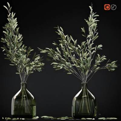 现代花卉装饰摆件-3